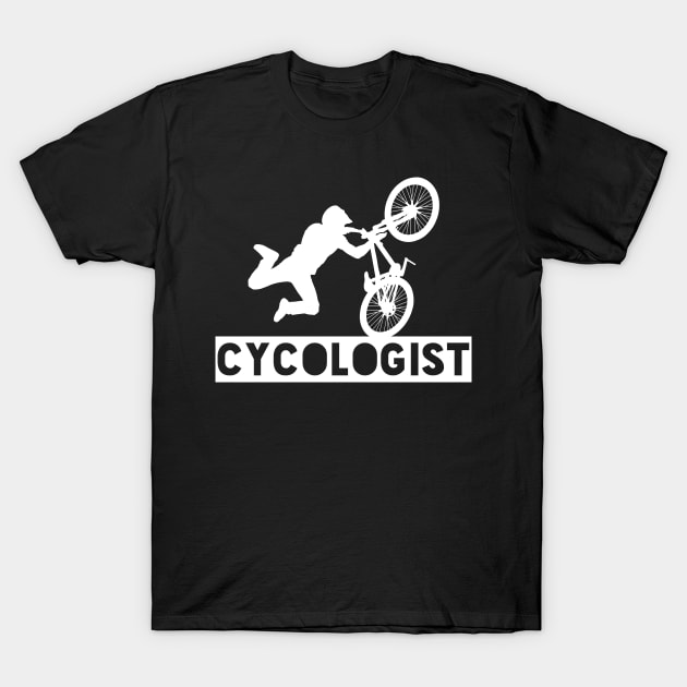 Cycologist T-Shirt by PlusAdore